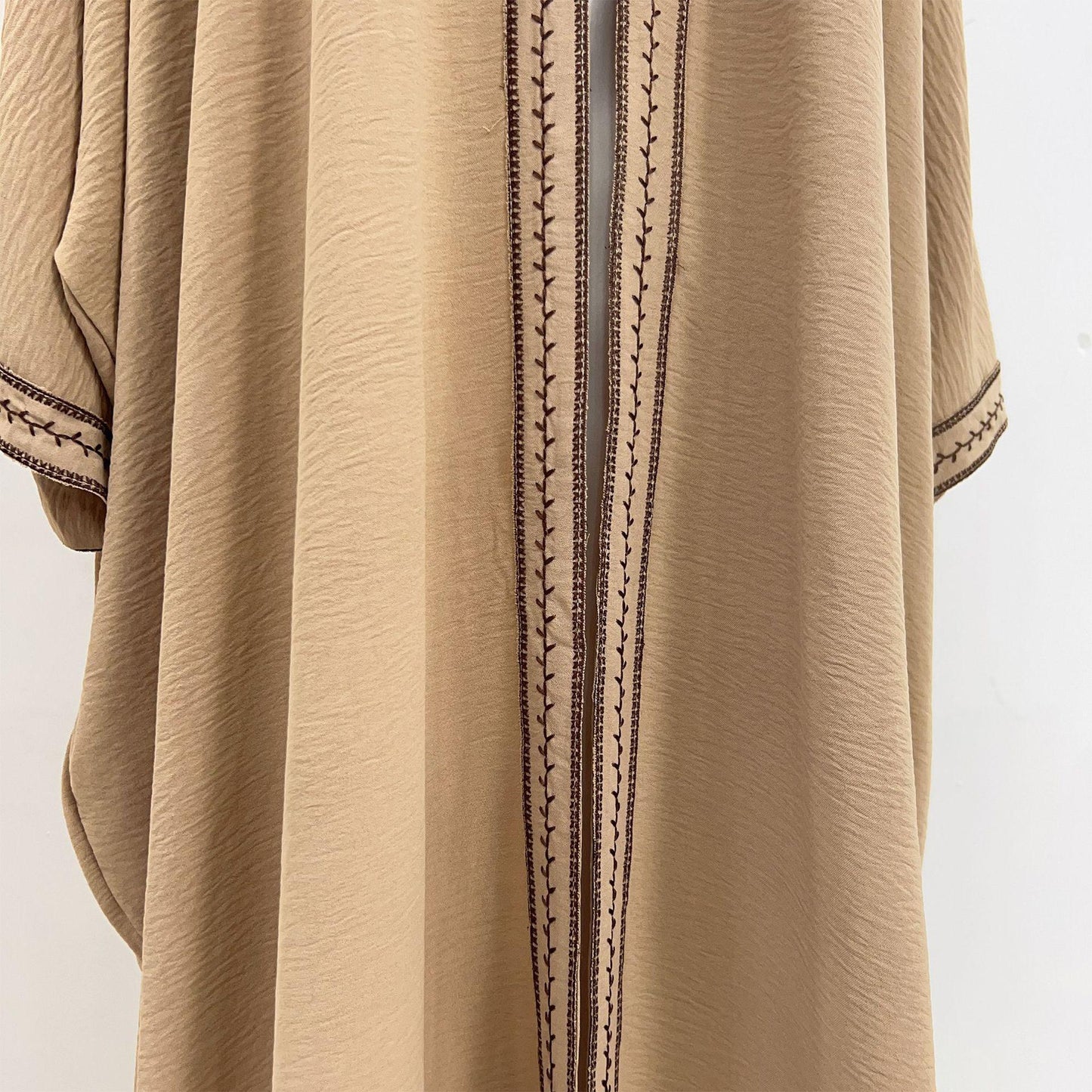 HAYA HAYA1016 Embroidered Lace Dress Robe