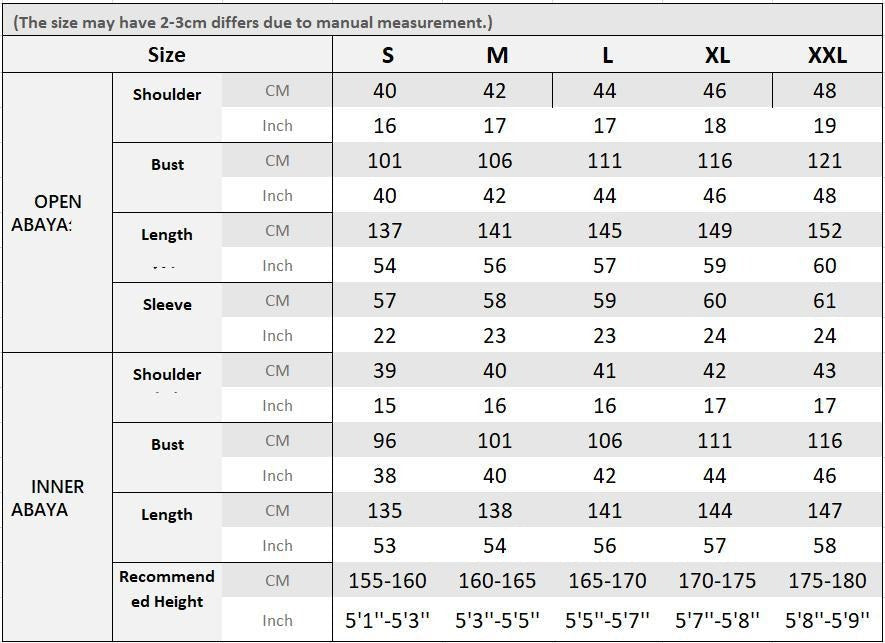 HA6498 Lightweight Printed Long Abaya Suit
