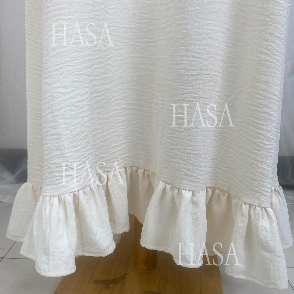 HA5860 Fashionable Imitation Linen Solid Color Robe, Breathable and Comfortable Leading The Trend abaya girl