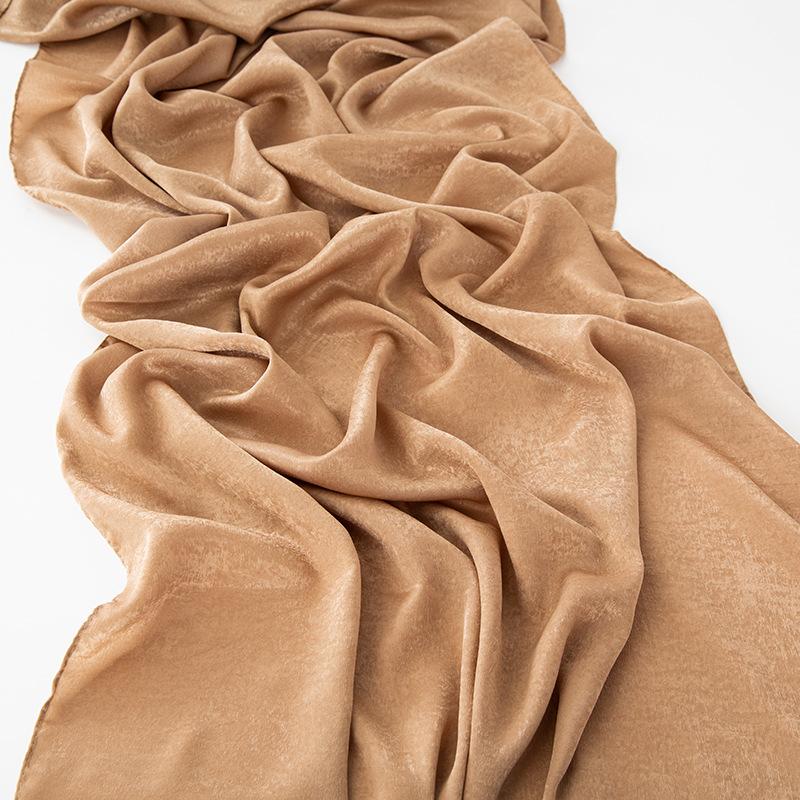 HAYA HAYA1069 Solid Color Scarf Baotou Scarf