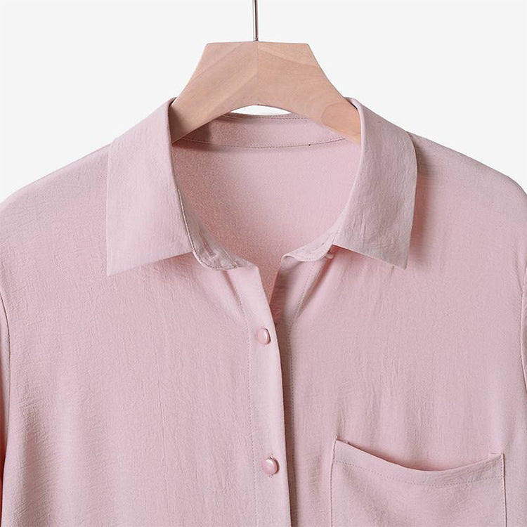HAYA0628 HAYA  Crepe women's two-piece suit