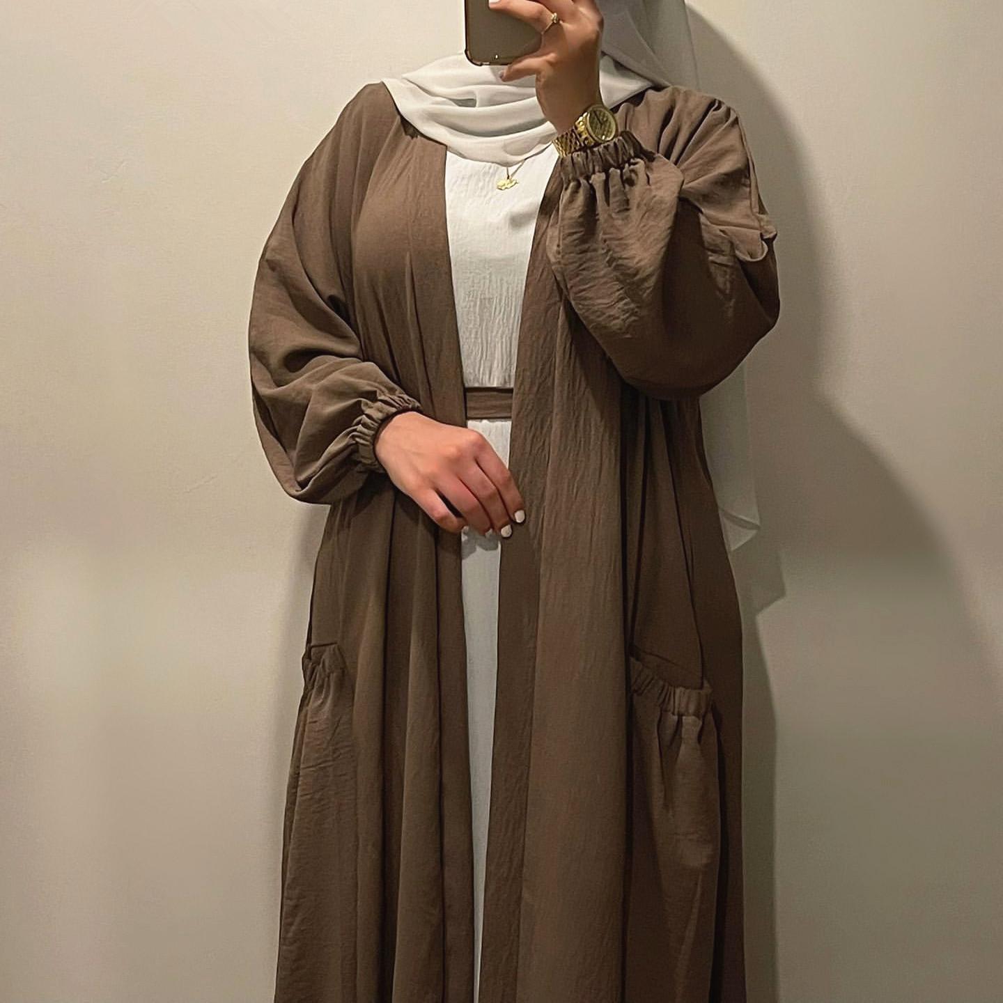 HAYA HAYA1014 Elegant Coat Long Skirt