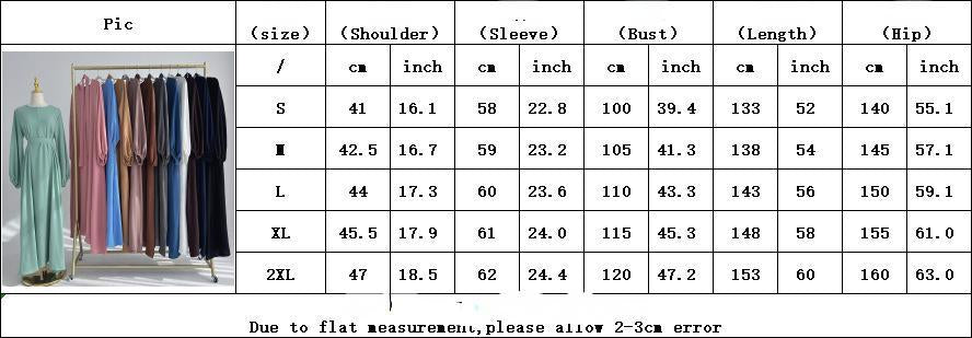 HAYA HA1176 2pcs Set Front Zipper and Pocket Abaya with Khimar