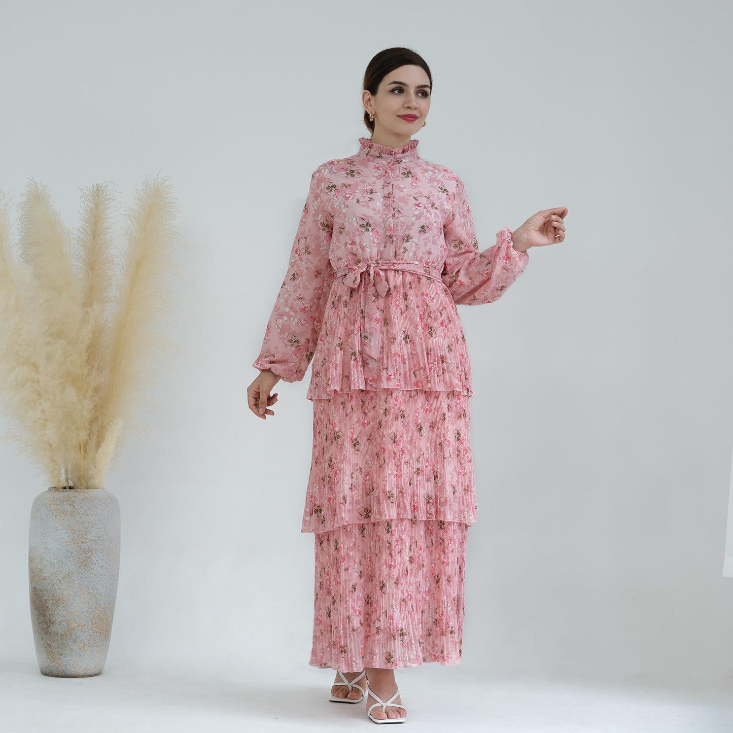 HAYA HAYA1007 Pure Beauty Printed Dress