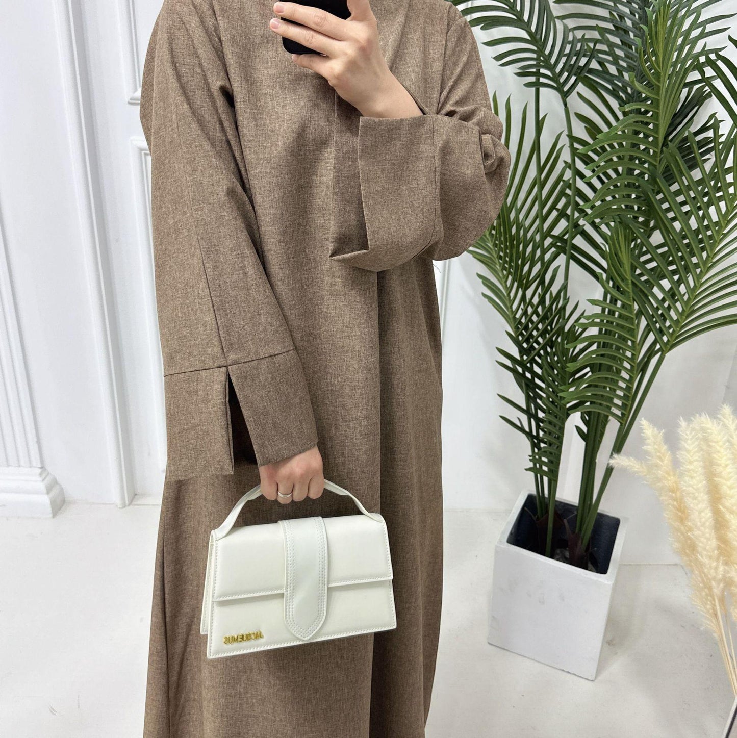 HAYA HAYA0999 Loose Large Elegant Dress Robe