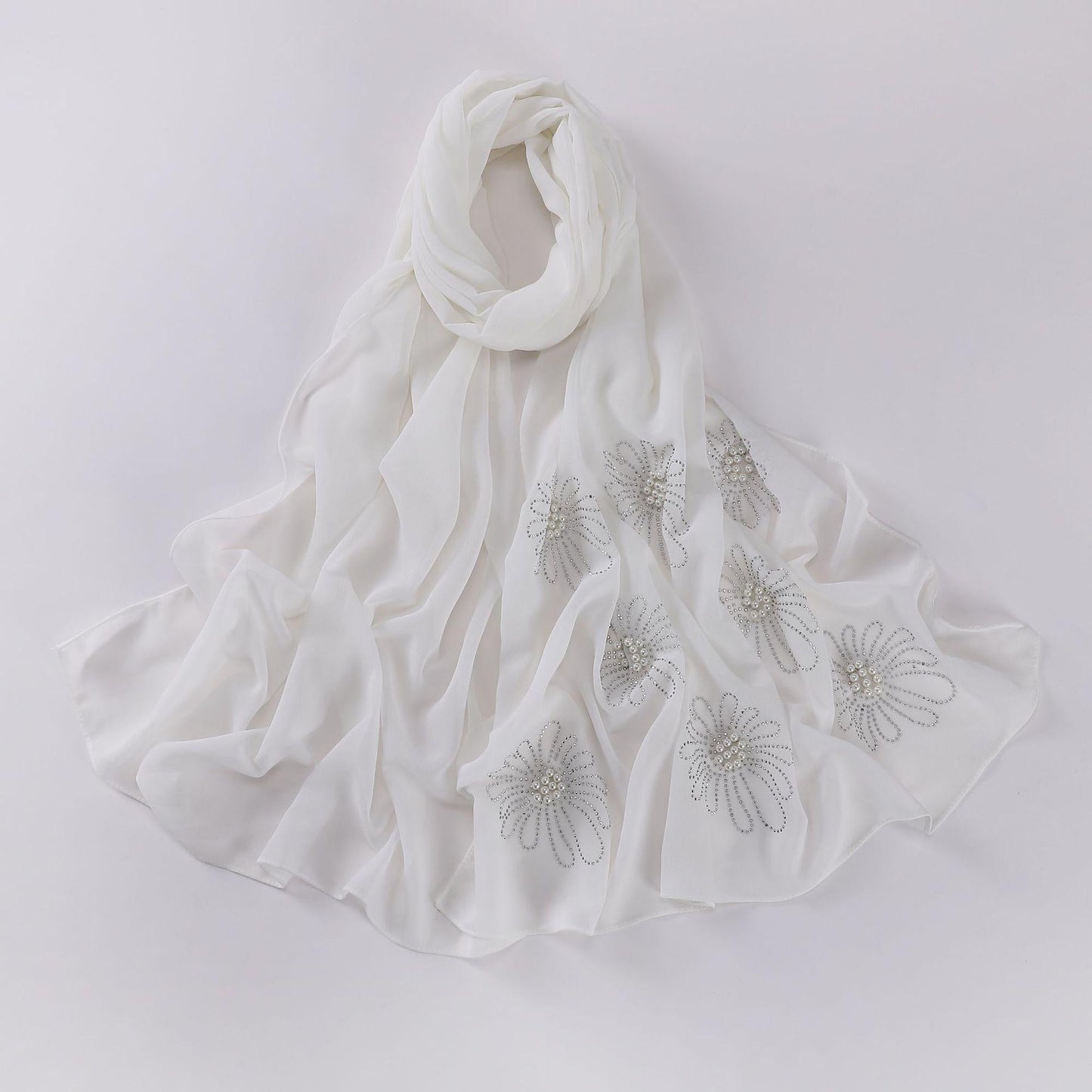 HAYA HA1121 New Chiffon Long Scarf Hijab