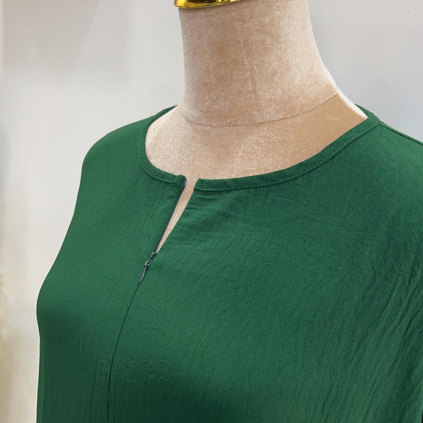 HAYA HAYA1003 Solid Bat Dress