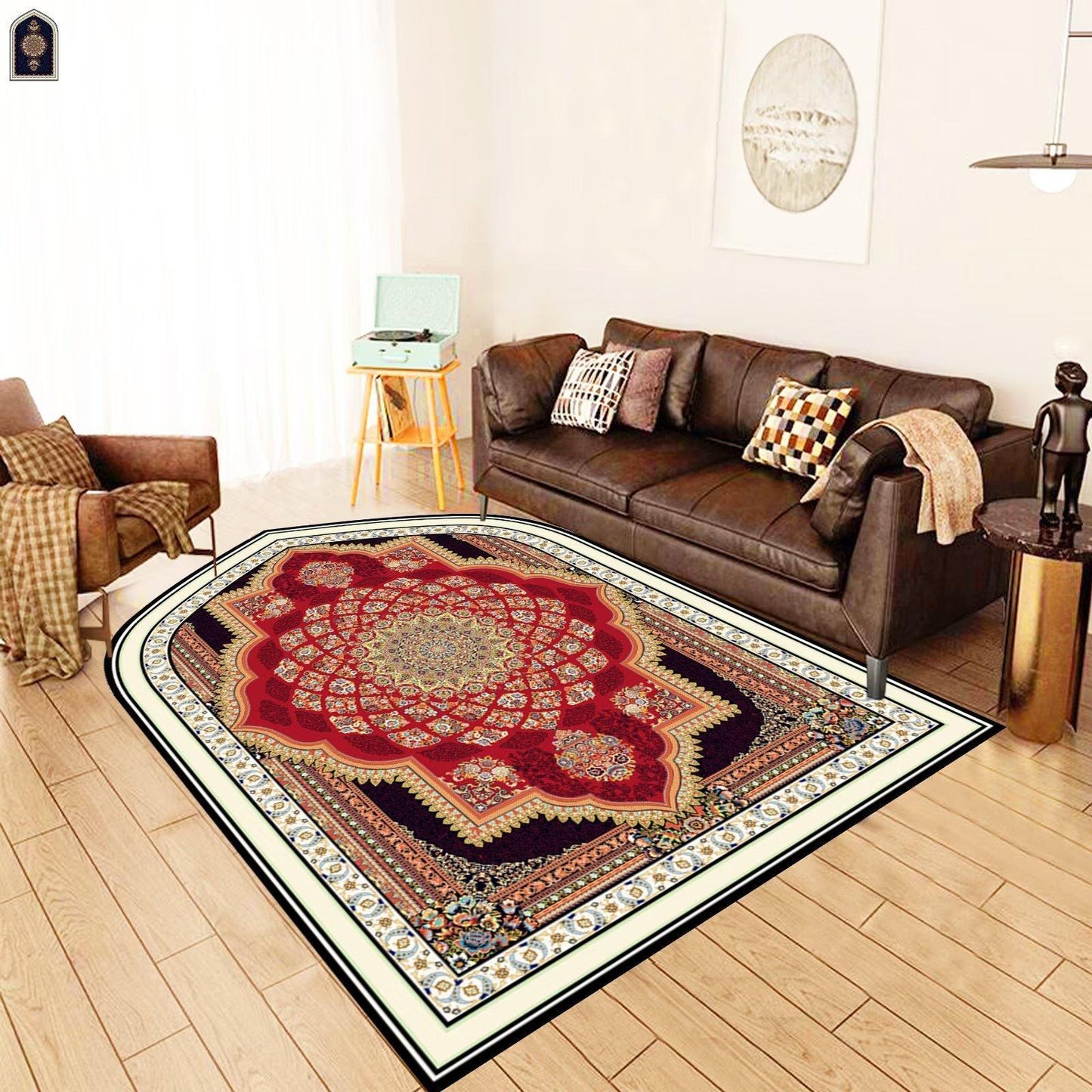 HAYA HA1158 Worship Carpet Kneeling Mat Worship Carpet Prayer Floor Mat