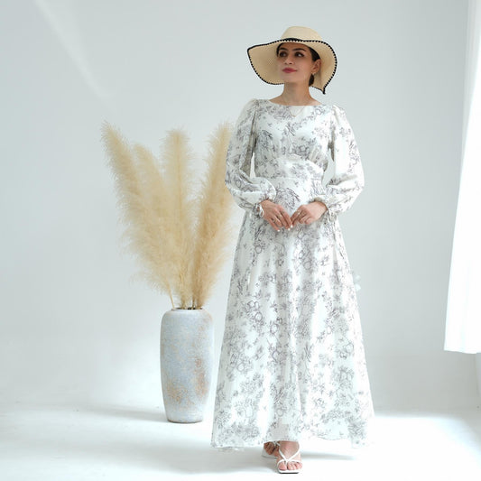 HAYA HAYA1017 Printed Dress