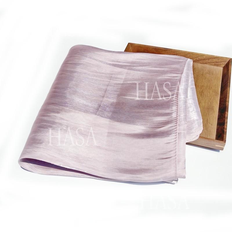 HA6479 A Simple Silk Scarf with A Mellow Color and A Light and Drapey Design