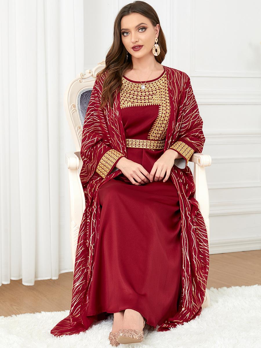 HAYA HAYA1059 2pcs Inner Dress  with Cardigan