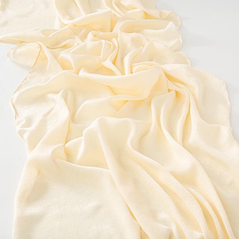 HAYA HAYA1069 Solid Color Scarf Baotou Scarf