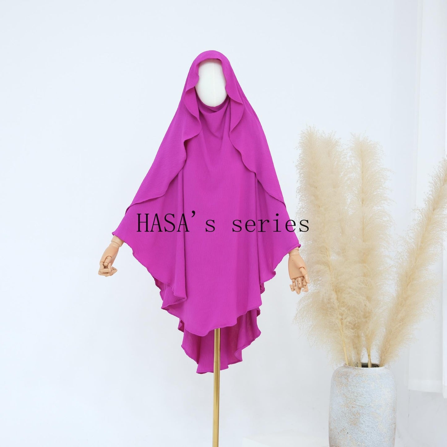 HA5441 Premium Multi-Color Solid Bandana - Loose Shawl Style circle  hijab