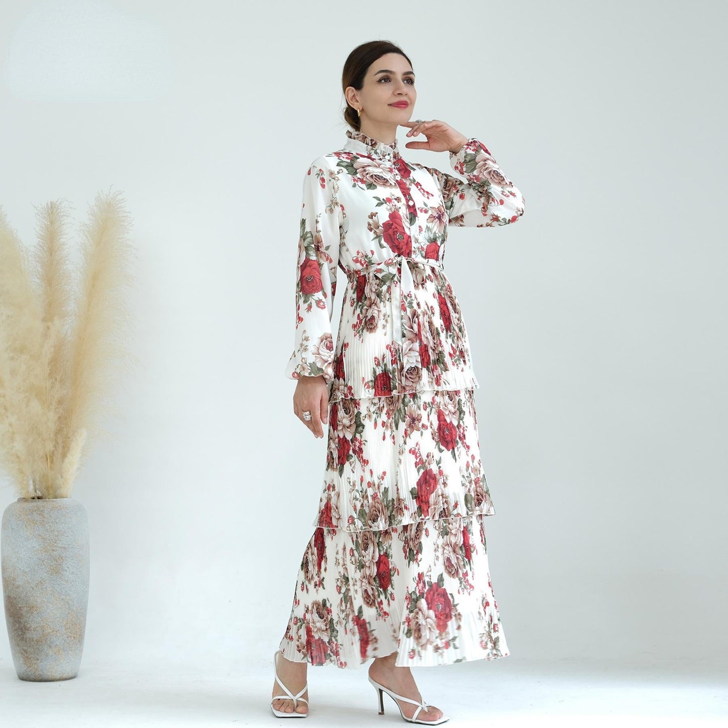 HAYA HAYA1009 Pure Beauty Printed Dress