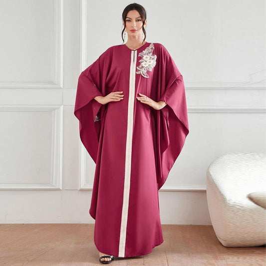 HAYA HAYA1087 New Style Elegant Decal Dress Robe