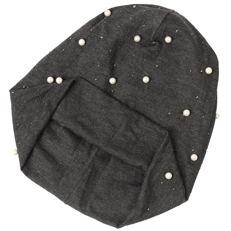 HAYA HA1092 Pearl Hot Diamond Pullover Cap