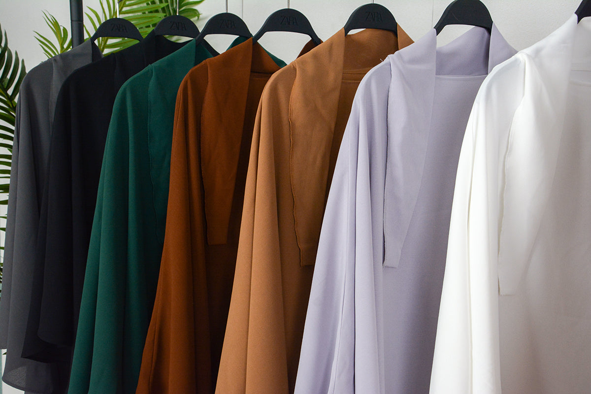 HAYAJ01 Muslim ICE SILK CREPE Khimar