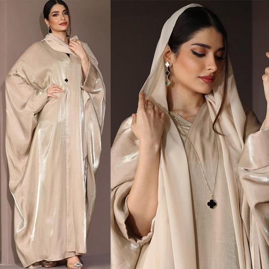 HAYA HAYA0725 Bat-sleeved Robe Women's Abaya