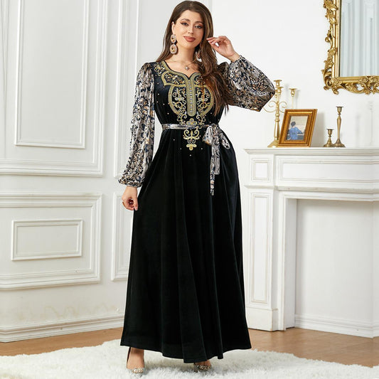 HAYA HAYA1021 Dress Elegant Long Skirt