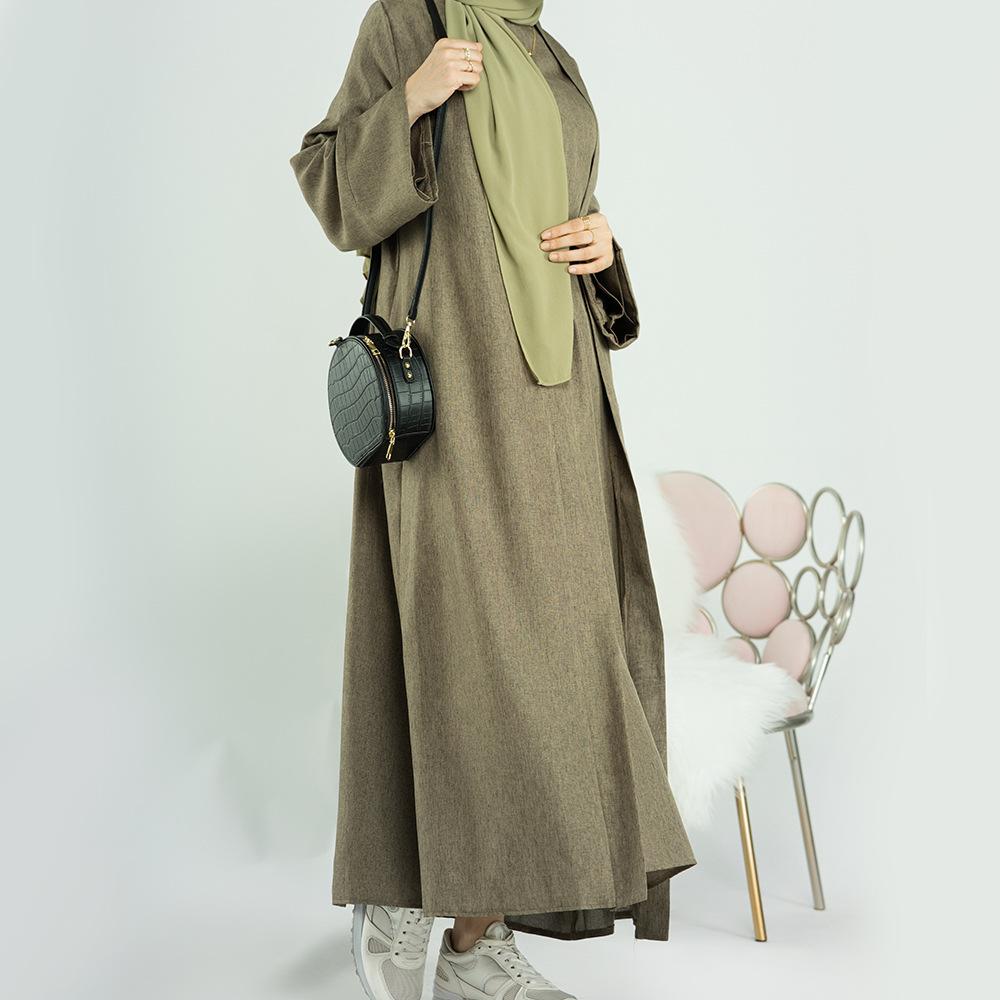 HAYA HAYA0710 2pcs Set Cardigan+Inner Dress