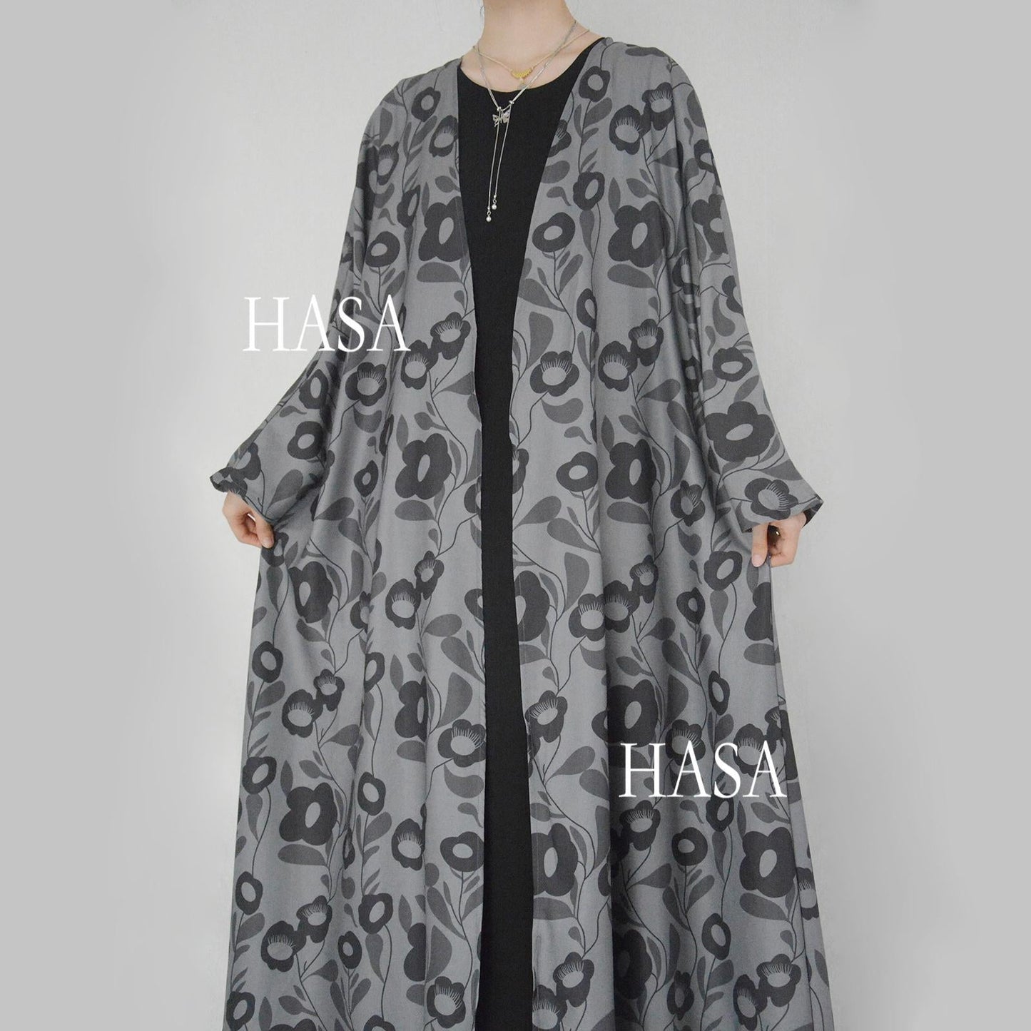 HA6320  Lightweight Summer Cardigan with Stylish Prints