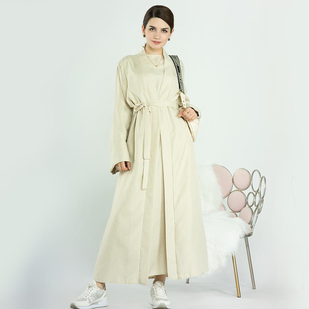 HAYA HAYA0710 2pcs Set Cardigan+Inner Dress