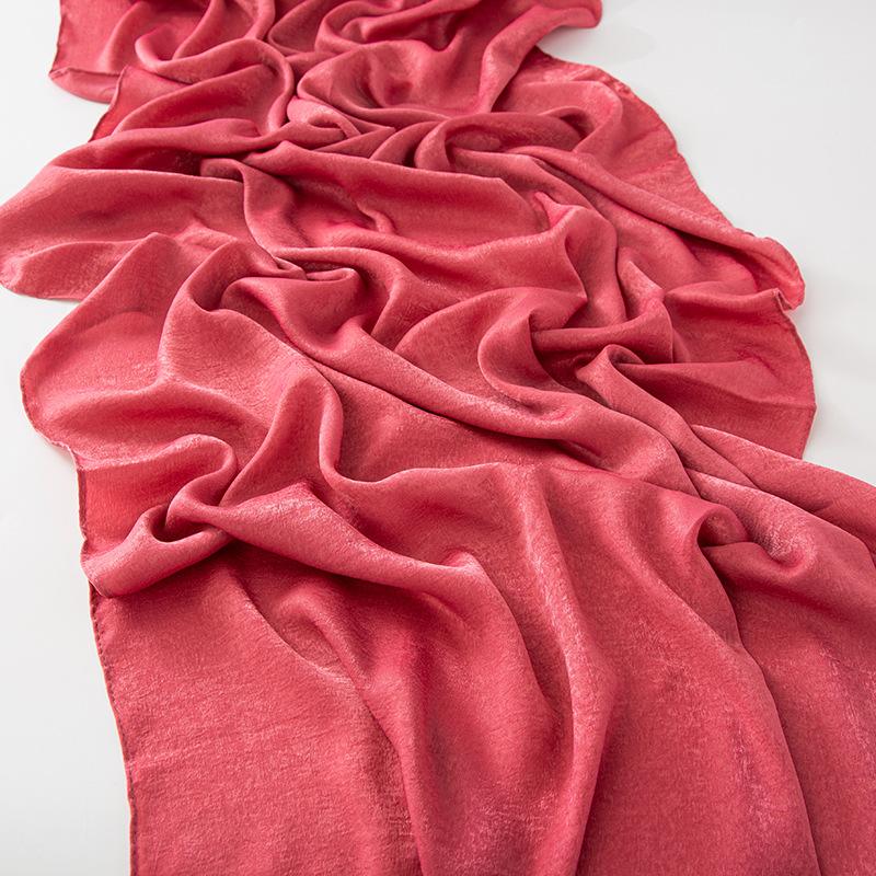 HAYA HAYA1069 Solid Color Scarf Baotou Scarf