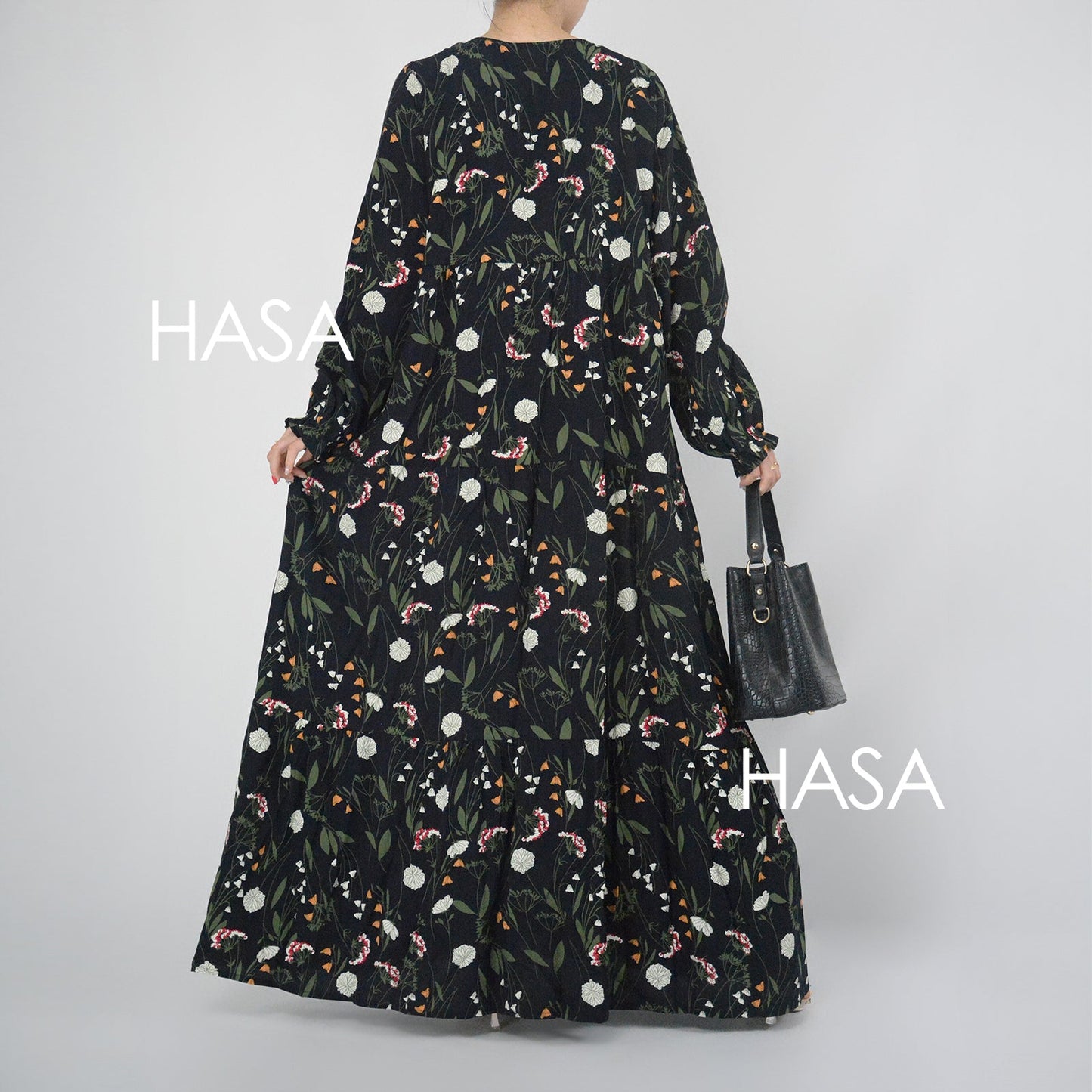 HAYA  Summer rayon dress front button design HAYA0620