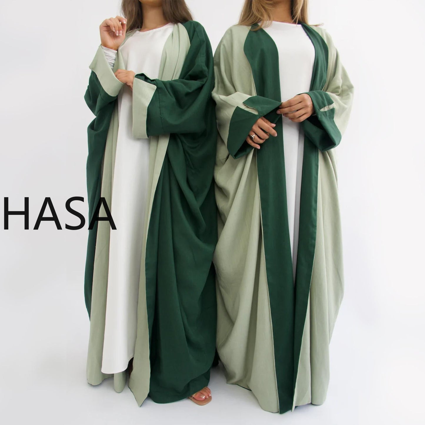 HASA HA4827 Reversible and versatile elegant robe