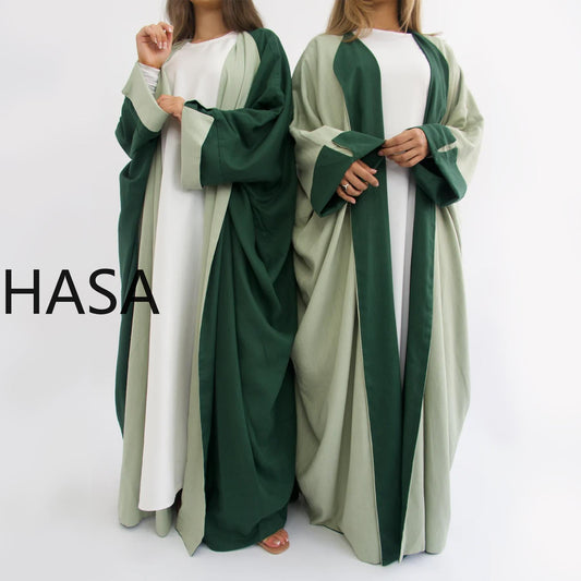 HASA HA4827 Reversible and versatile elegant robe