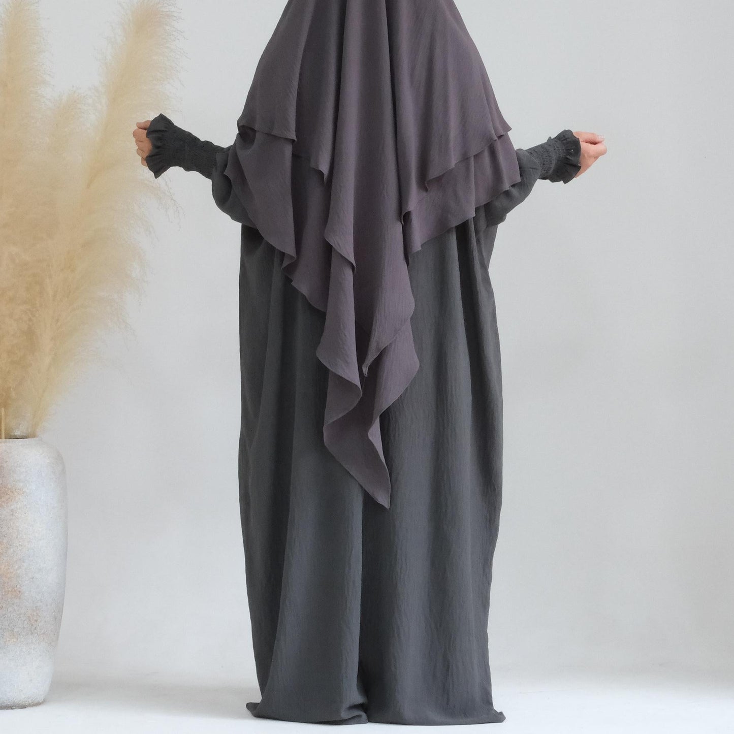HAYA HAYA1004 2pcs Set  Abaya+Hijab