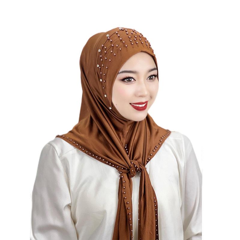 HAYA HA1109 Shawl Ladies Solid Color Scarf