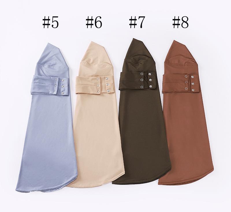 HAYA HA1129 Solid Color Underlay Hat Headband