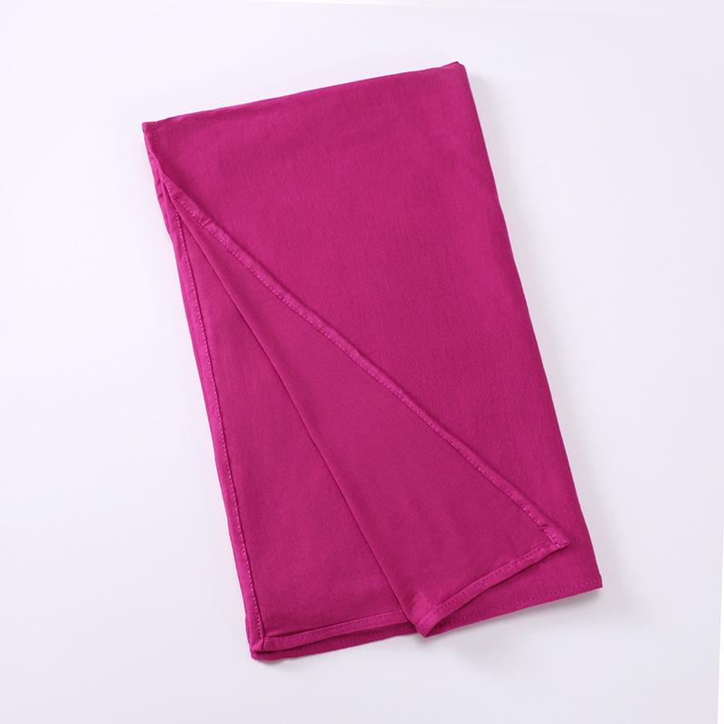 HAYA HAYA1051 Fashion Warm Solid Color Scarf