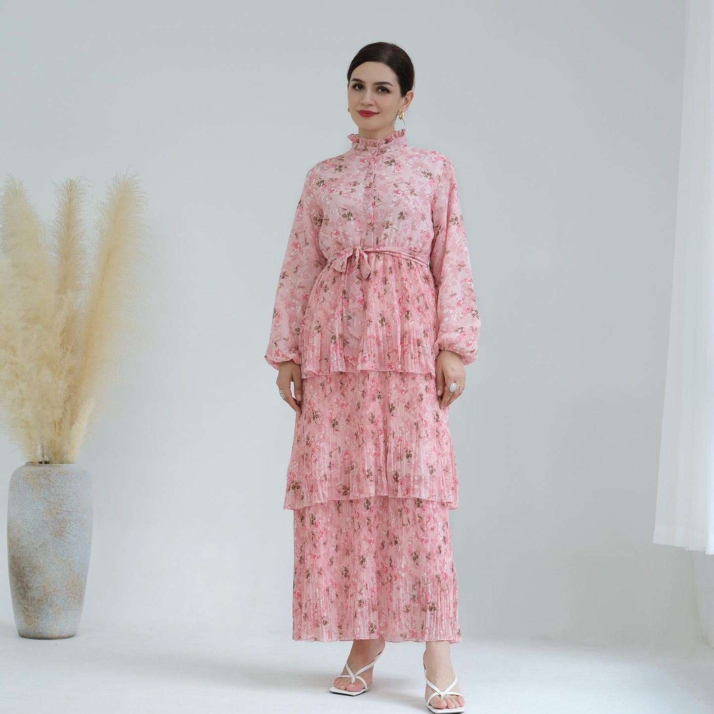 HAYA HAYA1007 Pure Beauty Printed Dress