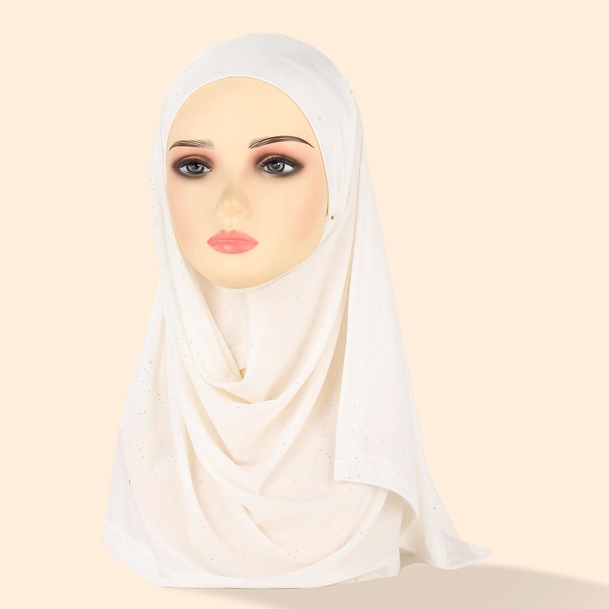 HAYA HAYA1081 Thin Flash Head Scarf