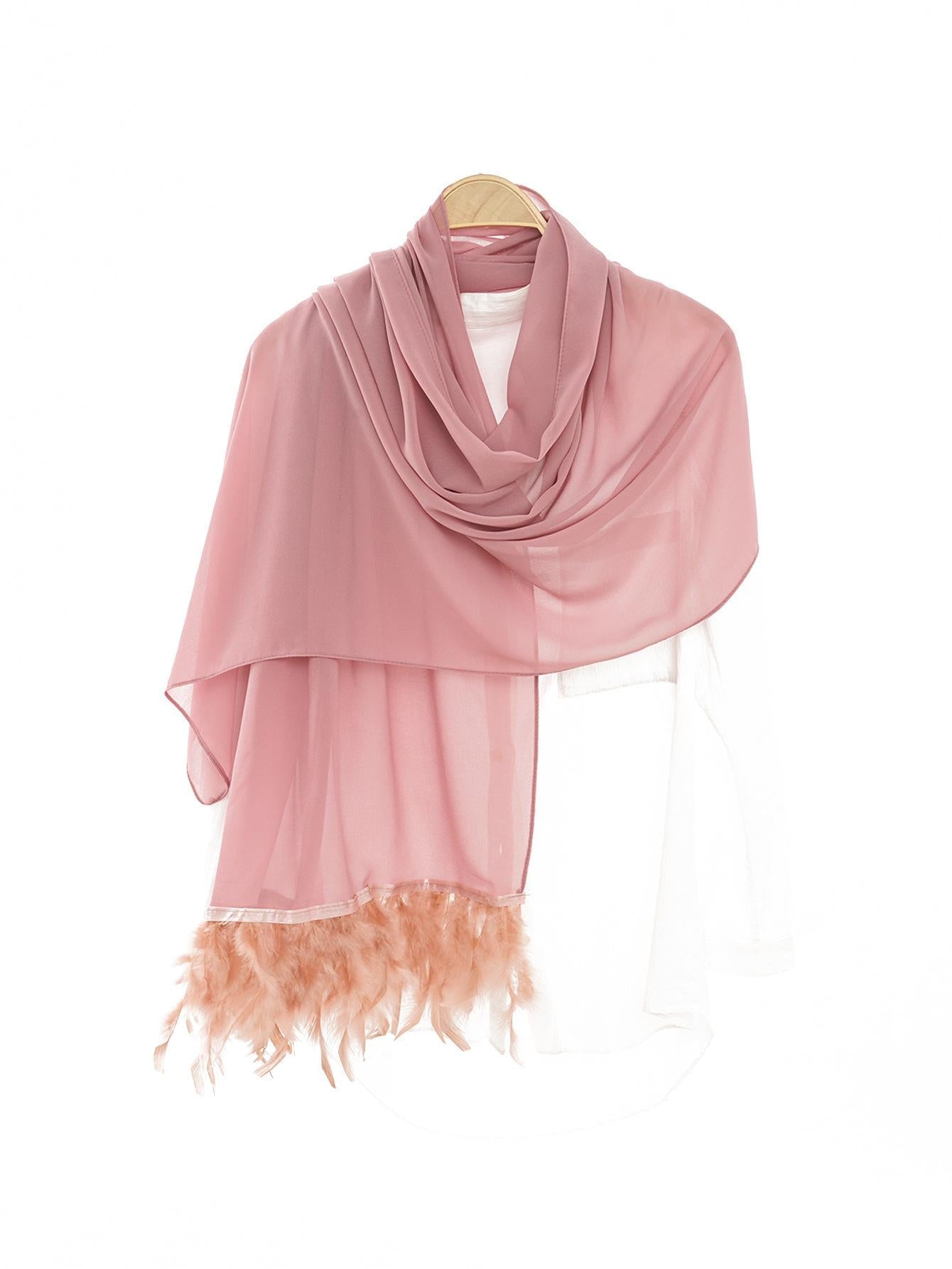 HAYA HA1146 Pure Color Chiffon Breathable Headscarf