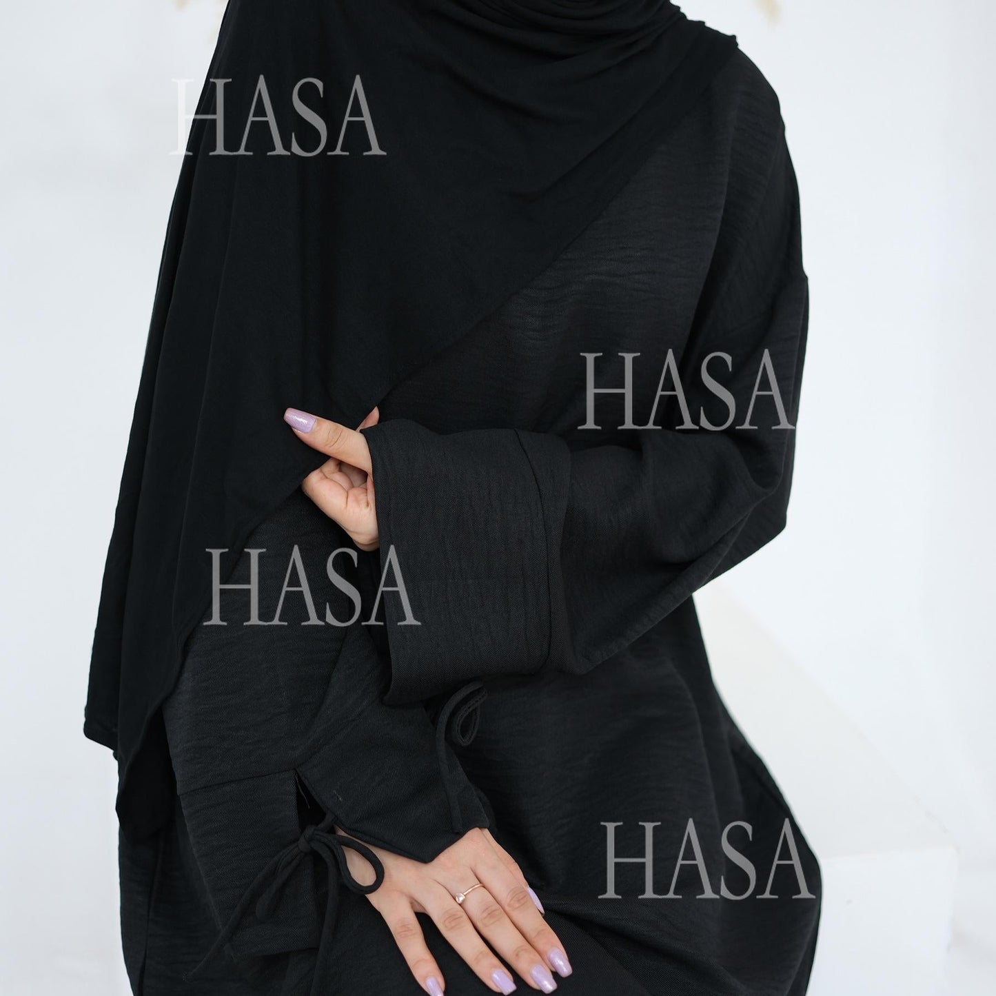 HA6554 Plain Modal Cotton Scarf with Lightweight Comfort