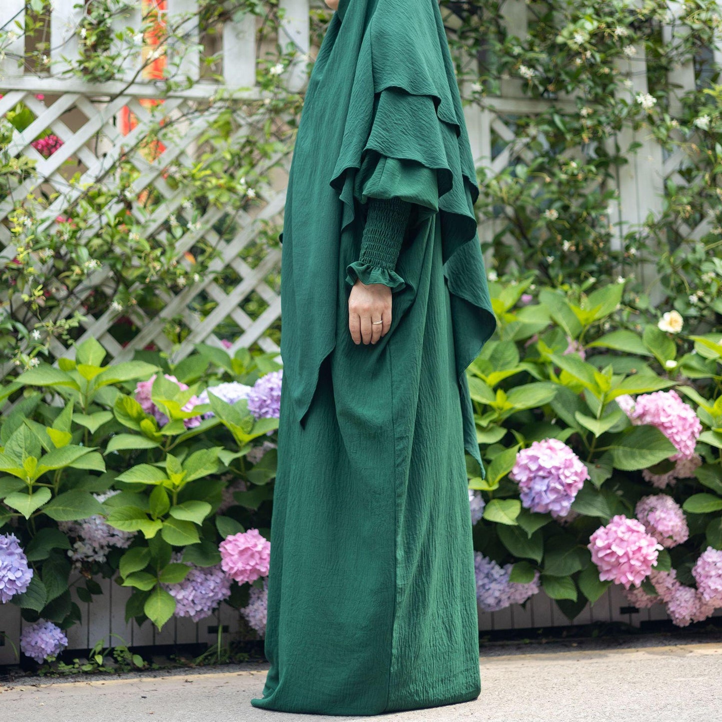 HAYA HAYA1004 2pcs Set  Abaya+Hijab