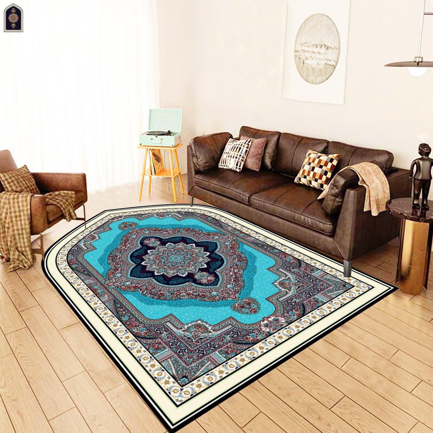 HAYA HA1158 Worship Carpet Kneeling Mat Worship Carpet Prayer Floor Mat
