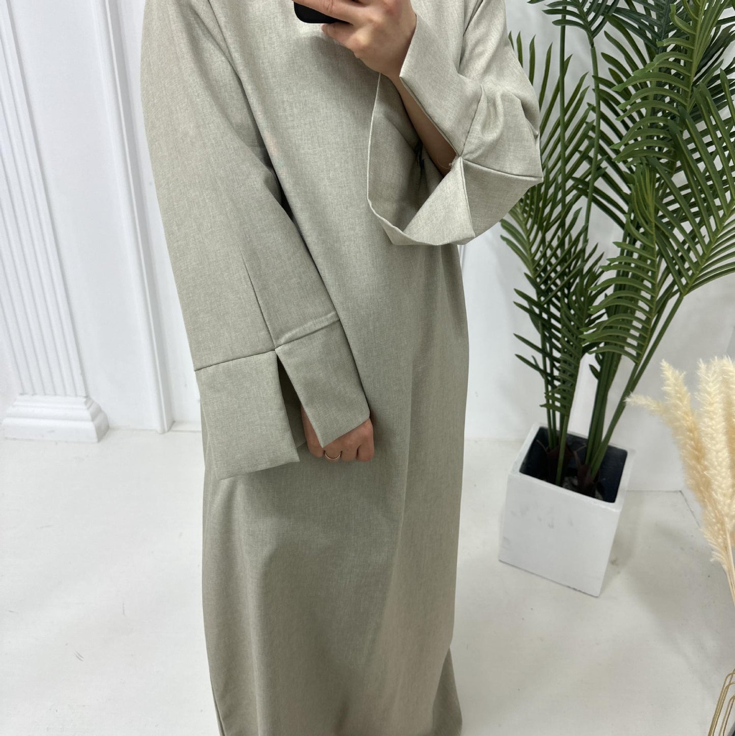 HAYA HAYA0999 Loose Large Elegant Dress Robe