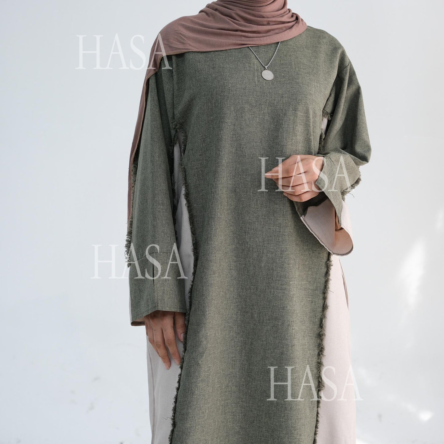 HA5606 Stylish Patchwork Robe - Cardigan and Dress (belt Pockets Only on Dress) party  wear red dress graduation  dress thick  thigh 2  part bow  outfits