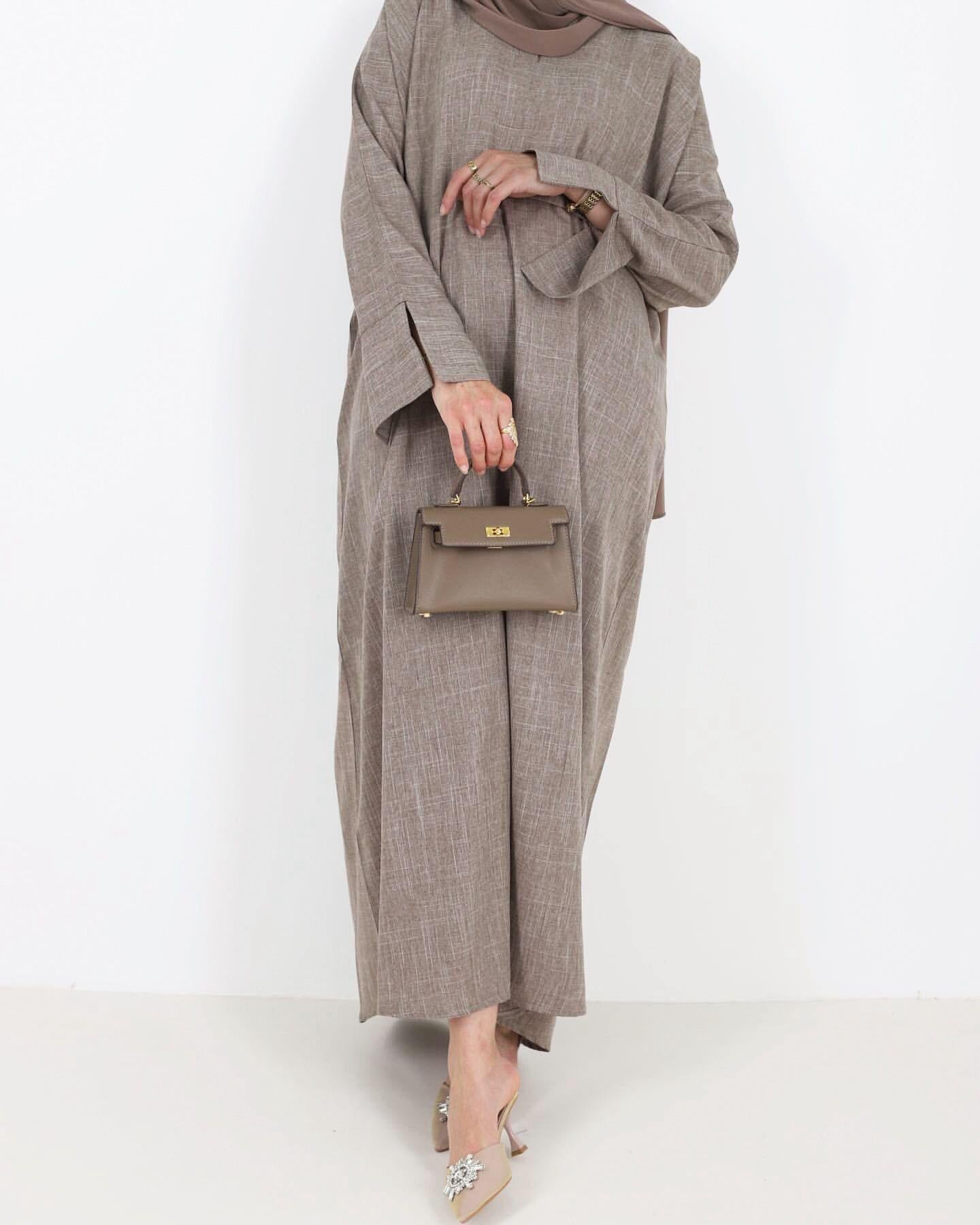 HAYA HAYA0999 Loose Large Elegant Dress Robe