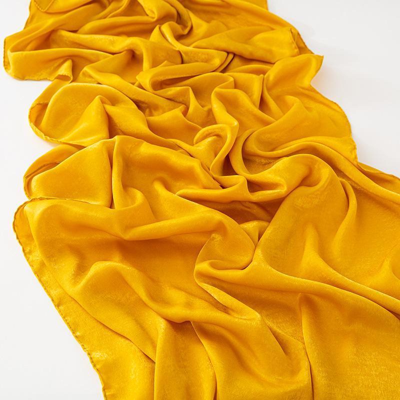 HAYA HAYA1069 Solid Color Scarf Baotou Scarf
