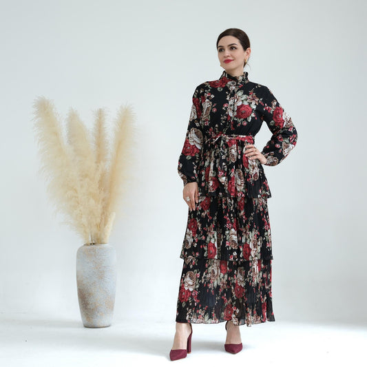 HAYA HAYA1008 Pure Beauty Printed Dress