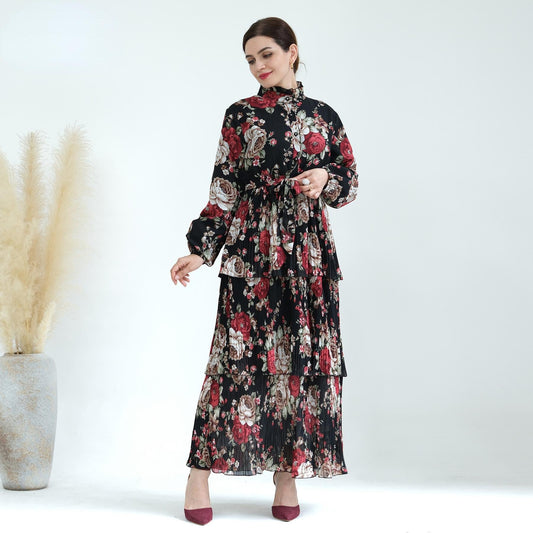 HAYA HAYA1008 Pure Beauty Printed Dress
