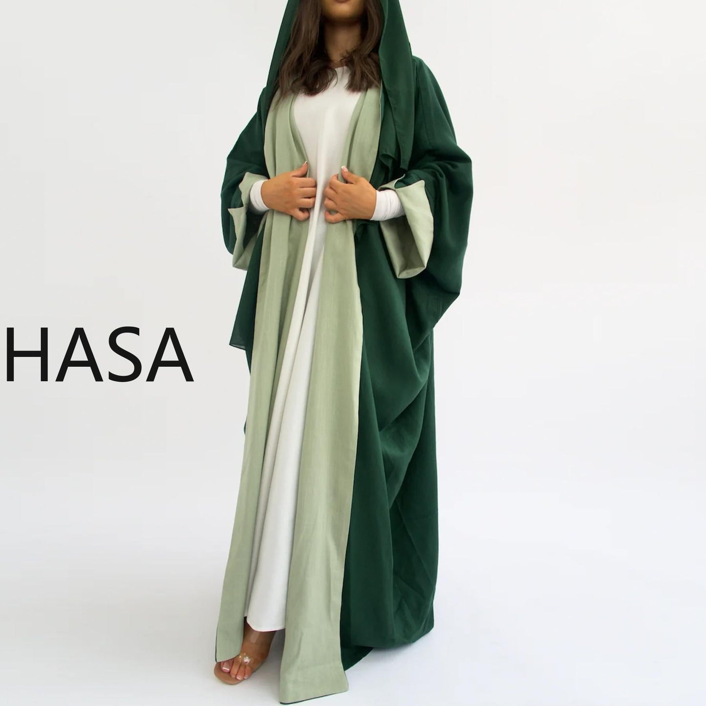 HASA HA4827 Reversible and versatile elegant robe