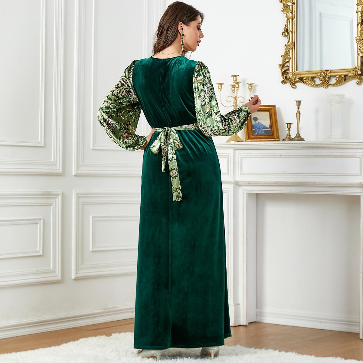 HAYA HAYA1021 Dress Elegant Long Skirt