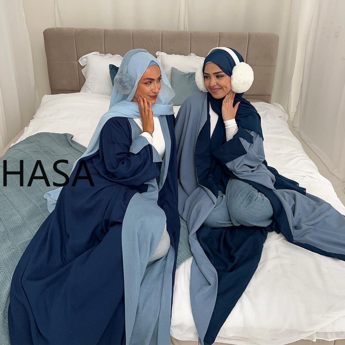 HASA HA4827 Reversible and versatile elegant robe