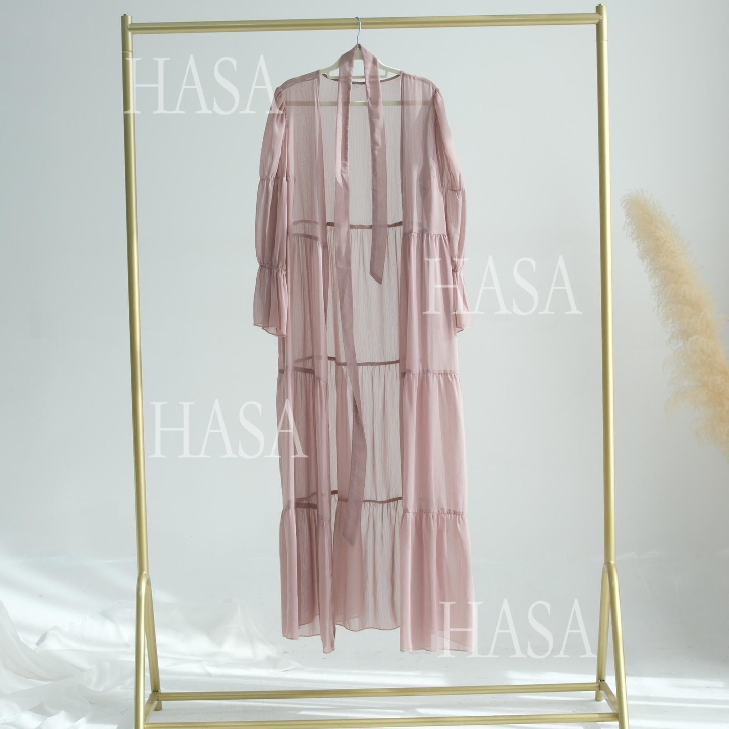 HA5881 Simple Two-piece Suit, A Dress Combination That Combines Comfort and Elegance closed abayas